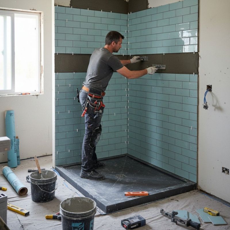 Subway Tile Installation